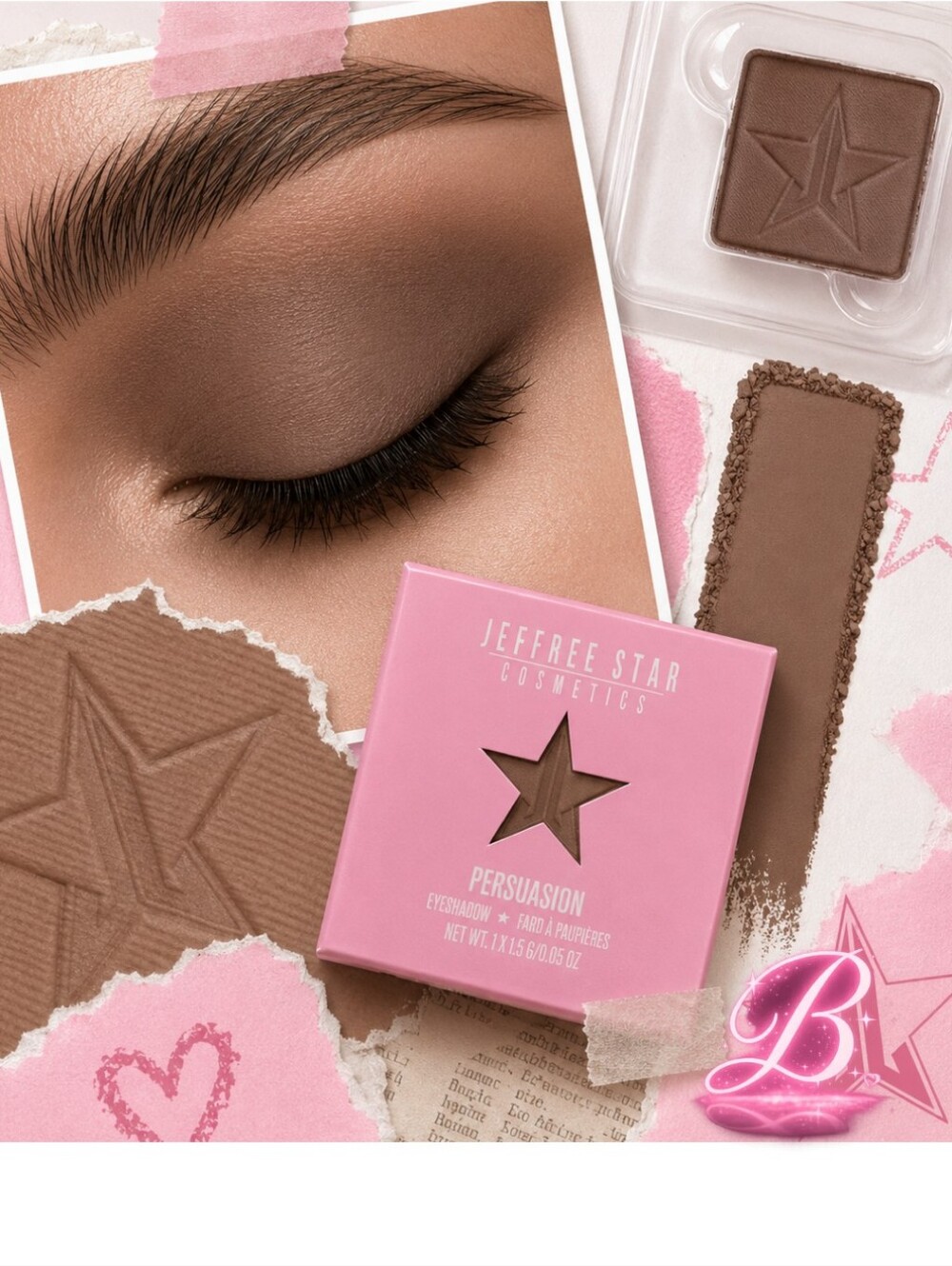 💛3/$15 *Discont* Jeffree Star Artistry Single Eyeshadow “Persuasion” NIB